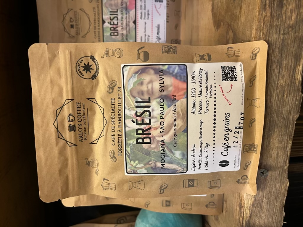 Café Arlo's Brésil en grain 250g