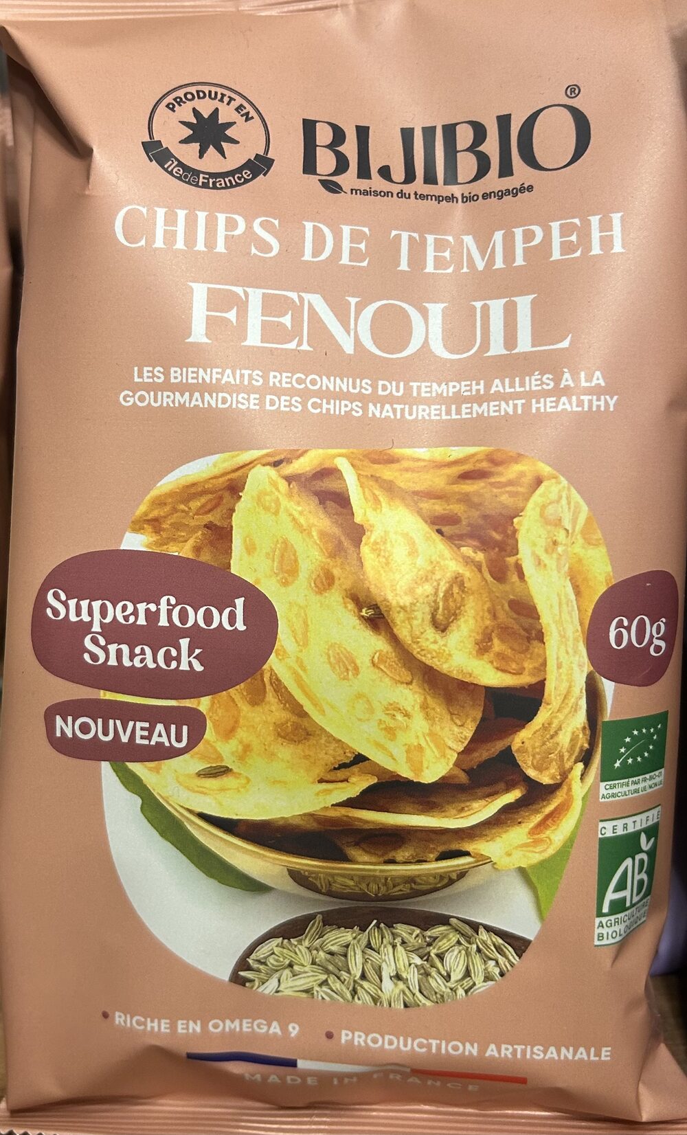 Chips De Tempeh (Fenouille)