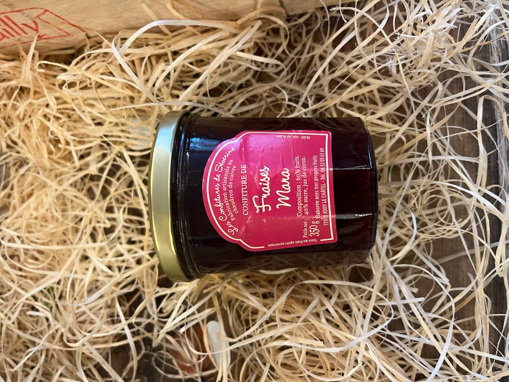 Confiture de fraise (Mara des bois) 350g