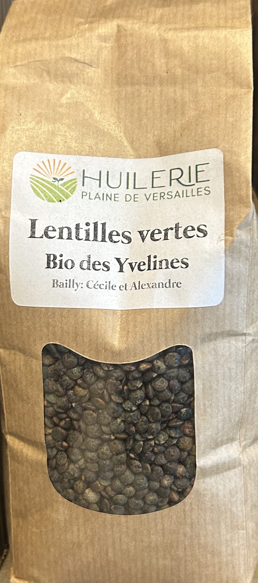 Lentilles vertes 500g