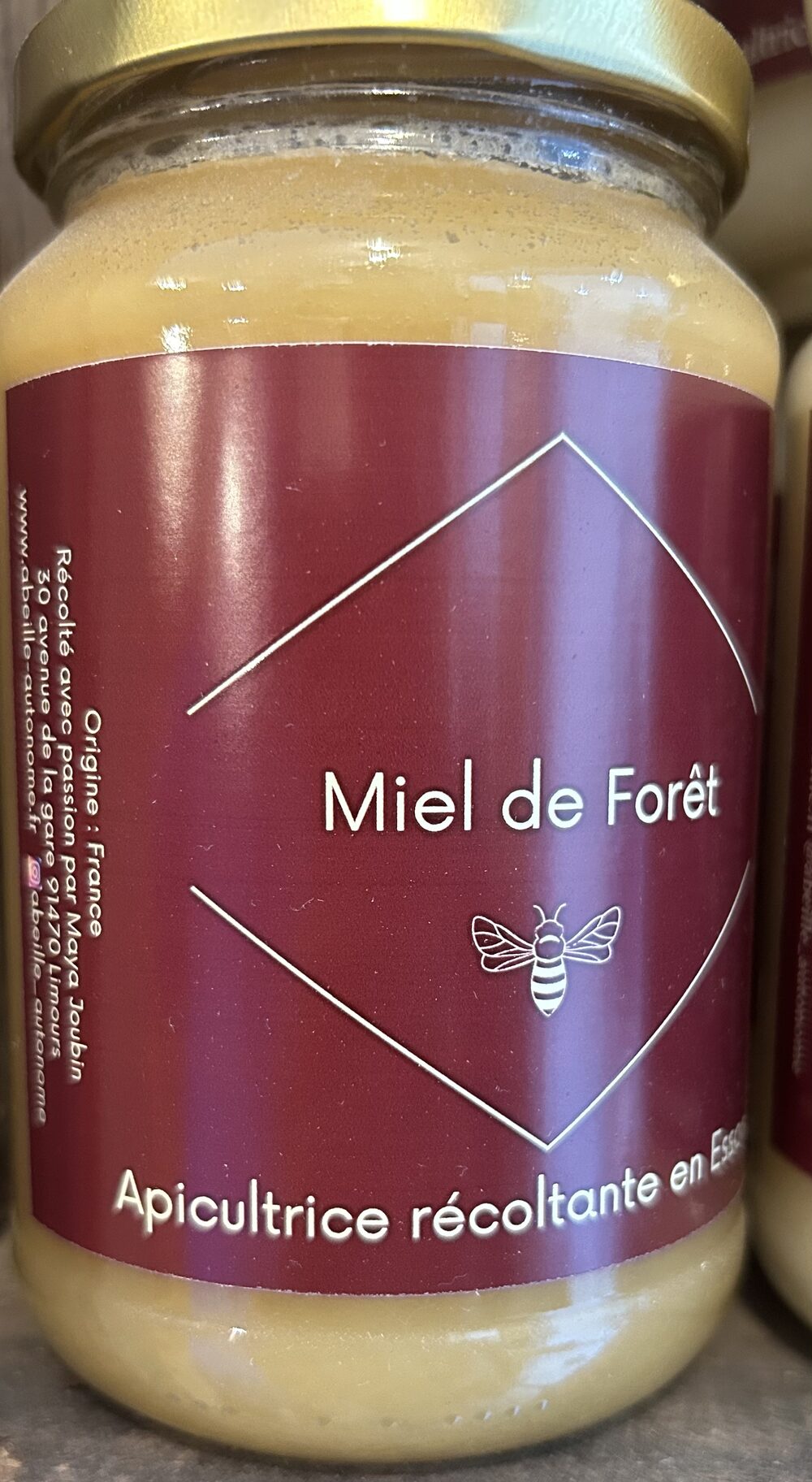Miel Maya Forêt 500g