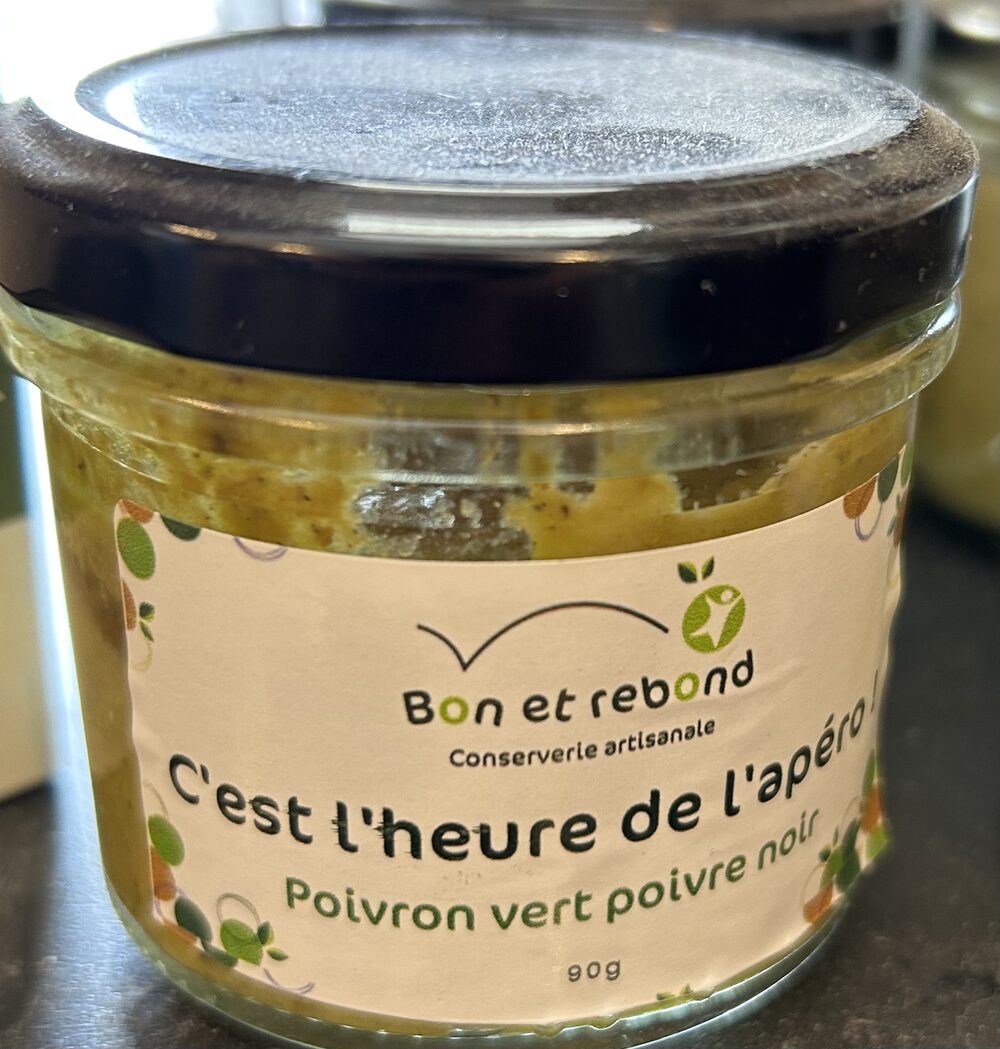 Tartinade (poivron vert et poivre noir) 60g
