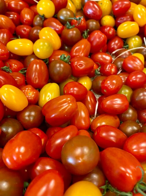 Tomate cerise mélangée vrac